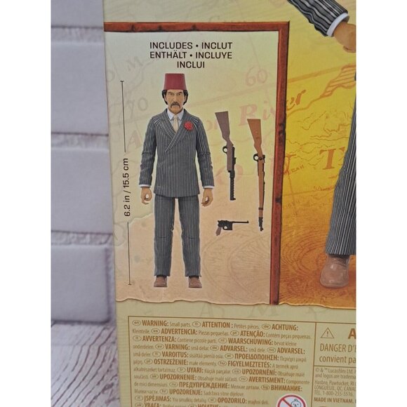 NIB Hasbro Indiana Jones Adventure Series Kazim Action Figure - Picture 5 of 7